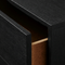 Dresser in Dark oak with 2 drawers Builder