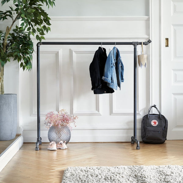 Upgrade the kids' room with a clothes rack in a modern design by RackBuddy
