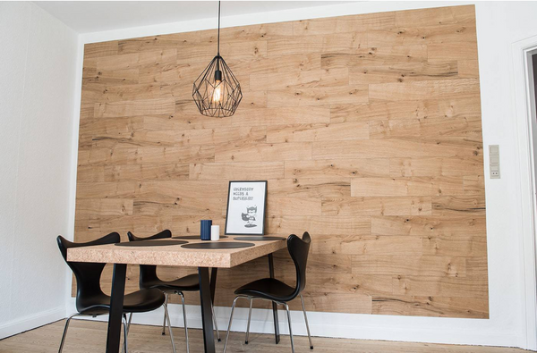 DIY - your own wooden wall with WoodUpp wood panelling