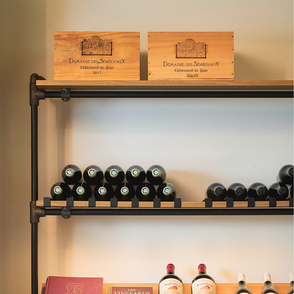 Wine Bottle Dividers in Iron RackBuddy