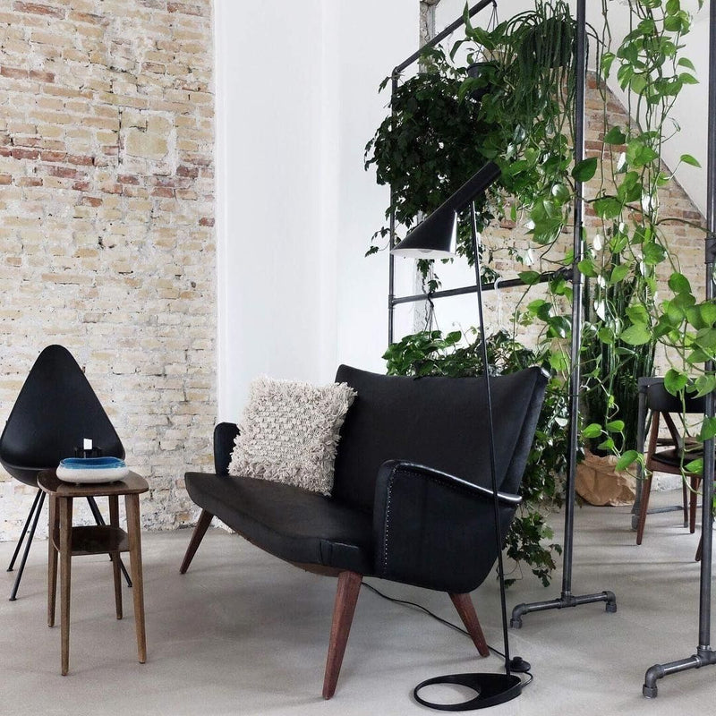 modern free standing rack for hanging plants as room separator industrial modern design 