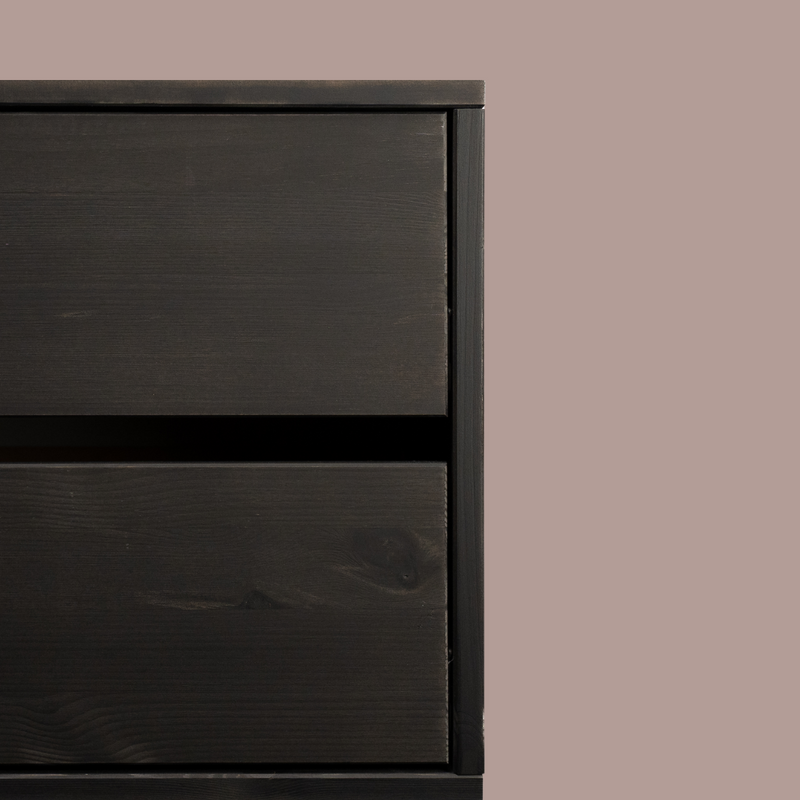 The Walk -in with Dresser - (1 Rail + 1 Dresser / 4 hyller)