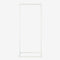 Frame Little Georgia FLAWED SELECTION - matte white clothes rack with a square bottom