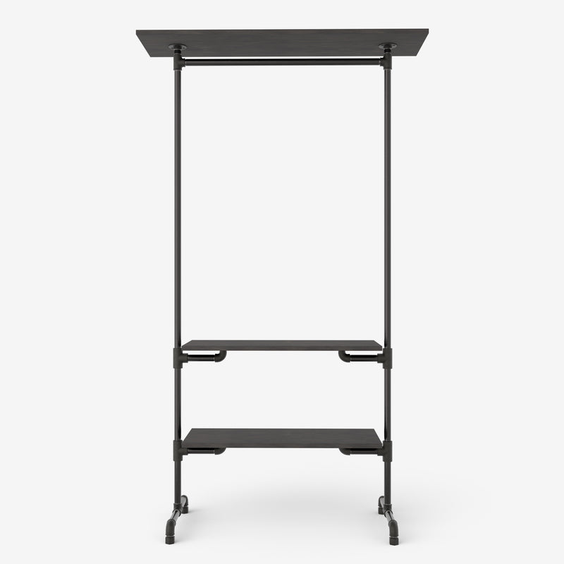 RackBuddy Hickok - Clothes rack with shelf, hang and top shelf