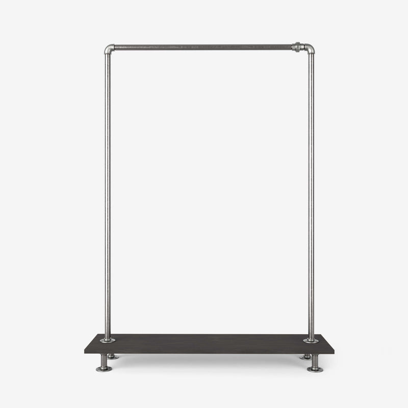RackBuddy Jessie - Clothes rack with wooden shelf