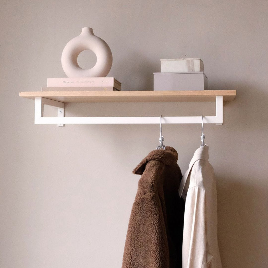 Clothes Rack Hanging Wall Rail Frame Marlow Wall-mounted