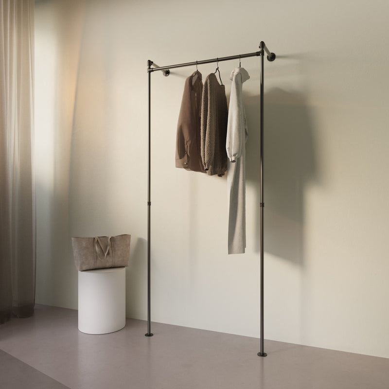 Original Walk-In 1 row wardrobe system - (1 rail)