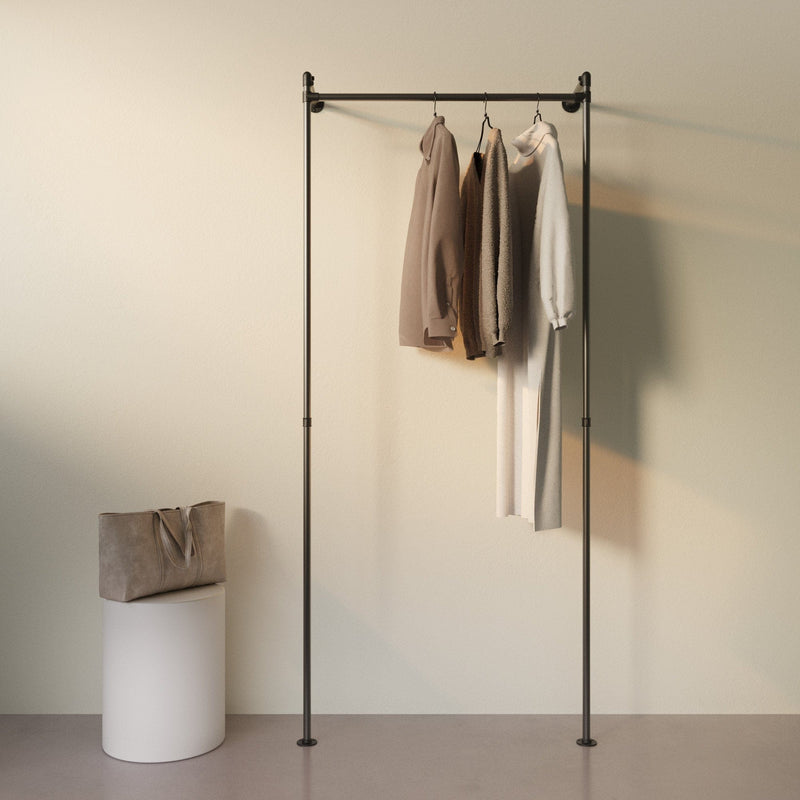 The Walk-In 1 row wardrobe system