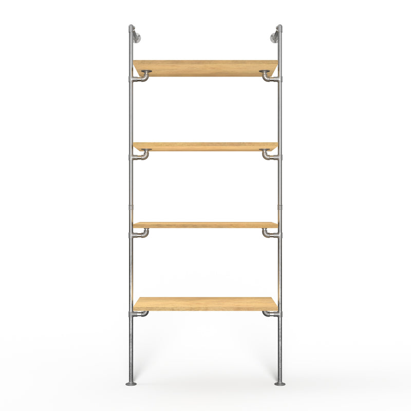 Original Walk-In 1 row wardrobe system - (4 shelves)