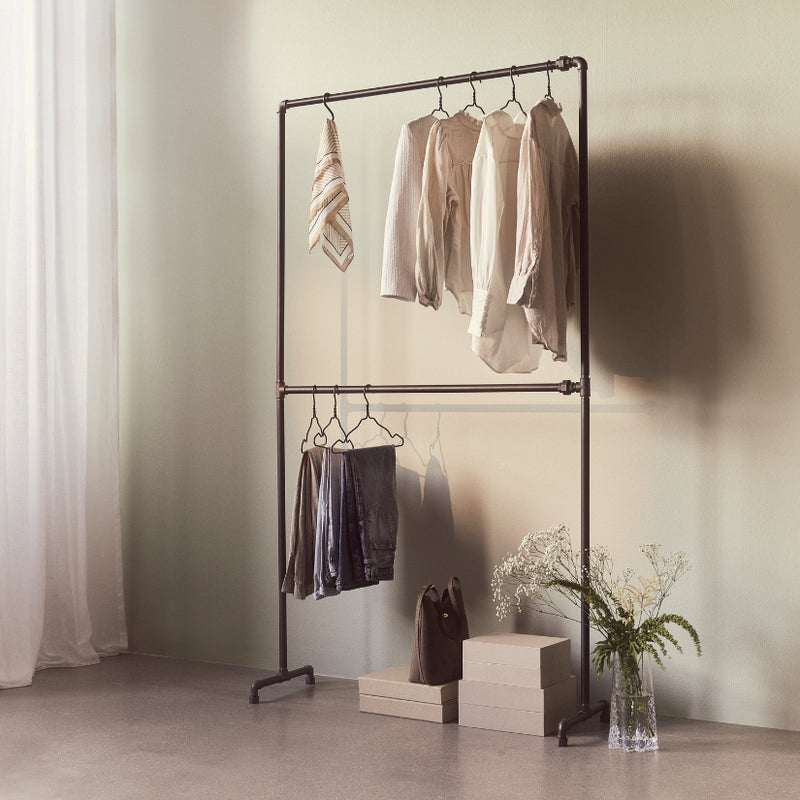 RackBuddy Capone - Free-standing clothes rack with two levels