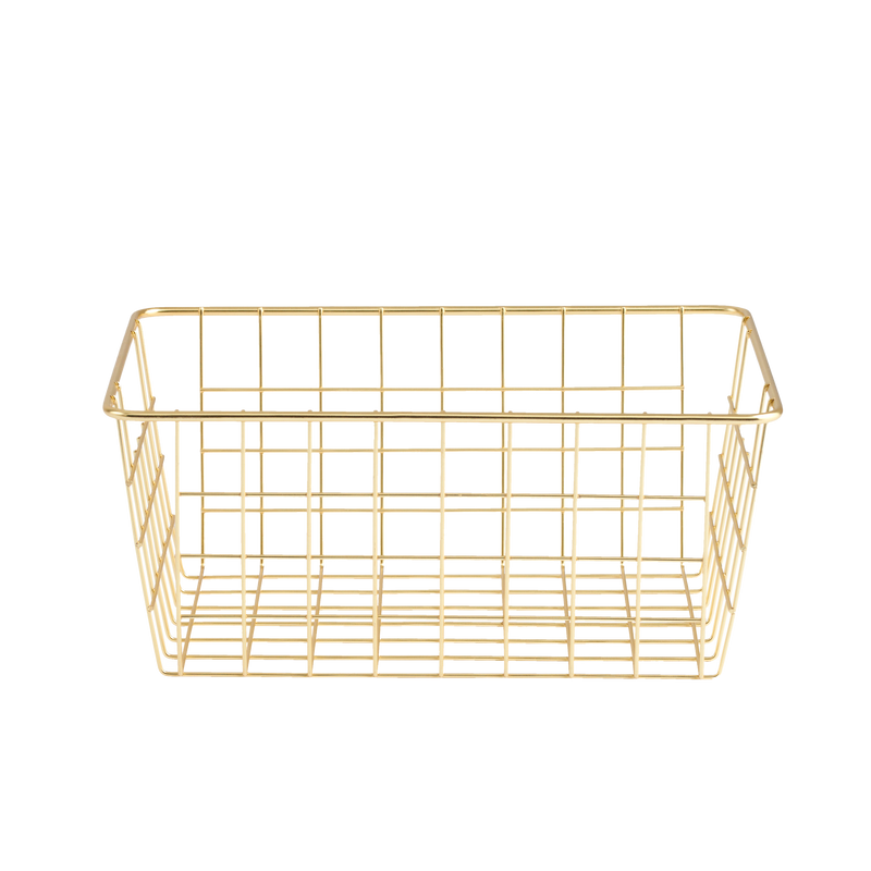 RackBuddy basket for underwear & socks in gold or black - small