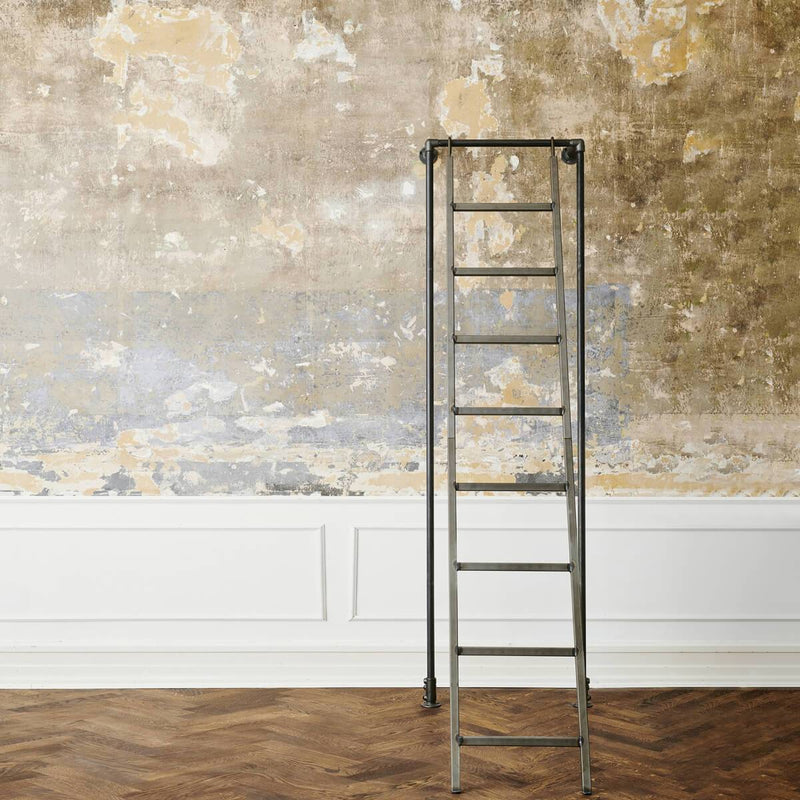 Ladder di rackbuddy - in ferro scuro per il guardaroba