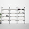 The Walk-In 3 row wardrobe system - 4 shelves / 4 shelves / 4 shelves
