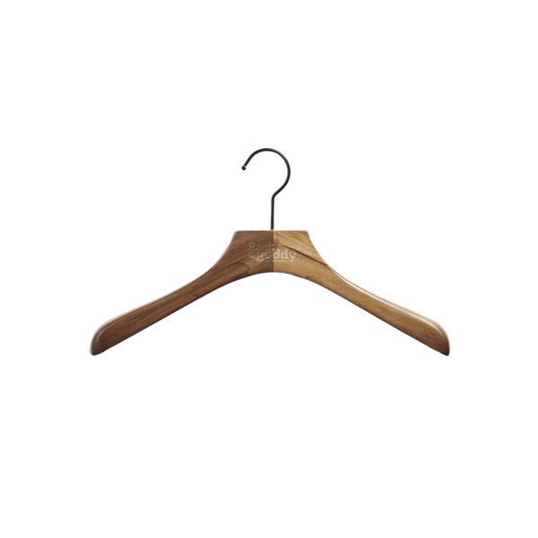 RackBuddy wooden oak clothes hanger